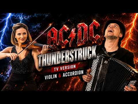 AC/DC – Thunderstruck ⚡ Violin & Accordion | TV Version