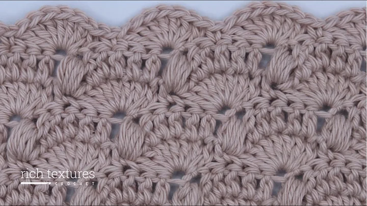 Learn Crochet: Master the Fan and Bobble Stitch