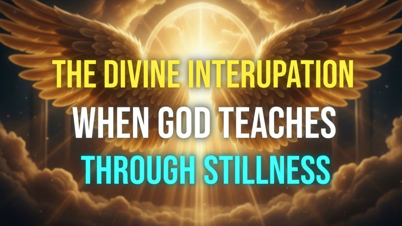 THE DIVINE INTERRUPTION: WHEN GOD TEACHES THROUGH STILLNESS
