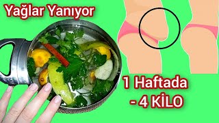 1 Haftada 4 KİLO Verdiren Cayır Cayır YAĞ YAKTIRAN ELMA KÜRÜ Nasıl Yapılır