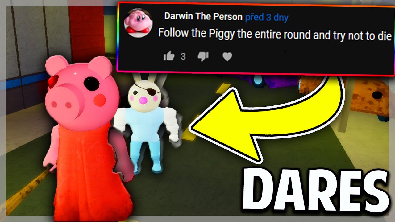 Roblox Piggy Dares Challenges Funny Moments Chapter 12 Youtube - roblox piggy funny moments bluebug