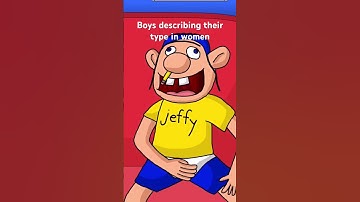 Jeffys Type #shorts #sml #animation