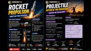 Rocket Propulsion & Projectile Motion | Class 11 Physics | Full Concept + Numericals | ECAT, MDCAT
