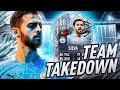 EPIC FREEZE BERNARDO SILVA TEAM TAKEDOWN! #FIFA21