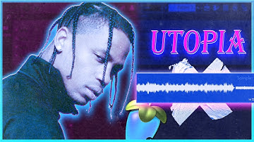 HOW TO MAKE UTOPIA SAMPLES (TRAVIS SCOTT, WONDAGURL, MIKE DEAN) IN FL STUDIO 20 *PART 3*