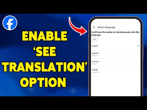 How To Enable 'See Translation' Option On Facebook 2025 | Turn On Language Translation For Posts