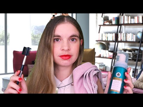 ASMR - Une amie prend soin de ta peau (roleplay)