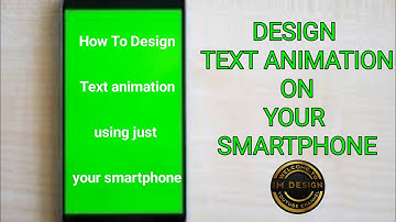 Text Animation Tutorial | How to design Text Animation Using Legend app on smartphone