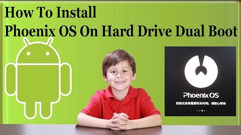 How To Install Phoenix OS On Hard Drive Dual Boot To Play Android Games Run Android Apps On PC Lapto
