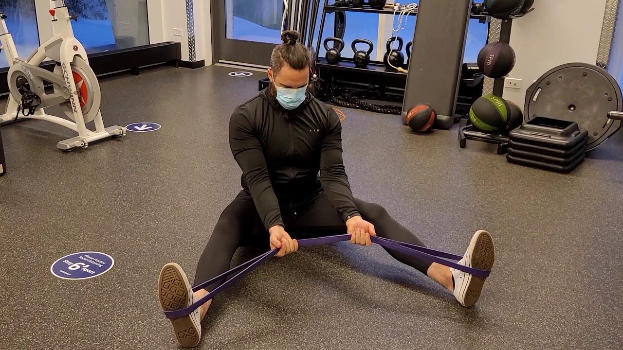 Iso Seated Banded Rows Seated Banded Row - YouTube