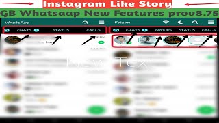 GB WhatsApp New Features pro v8.75 | Instagram Like Story | screenshot 5