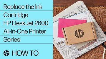 Replace the Ink Cartridge | HP DeskJet 2600 All-in-One Printer Series | HP Support