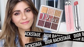 NEW Dior Backstage Rosewood Neutrals Palette & Lip Glow