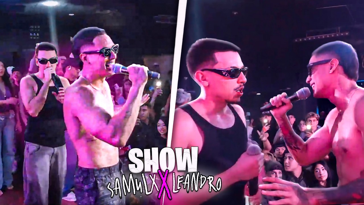 ASI SE VIVIÓ MI PRIMER SHOW CON LEANDRO EN ATLANTA 🔥🔥 | Samulx X Leandro