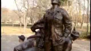 Artist, W.Va. officials argue over female veteran statue