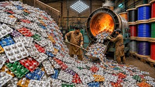 Nobody Believes Medicine Blister Packs Are Recycled Into High-Voltage Cables! 😱 
