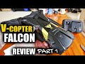 V-Copter Falcon (2 Armed Drone) Review - Part 1 In-Depth - Unboxing, Inspection, Setup, UPDATING! 🤔