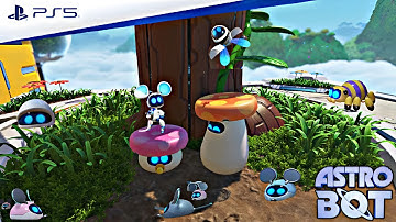 Astro Bot Gameplay - Downsize Surprise - Tentacle System Galaxy | PS5