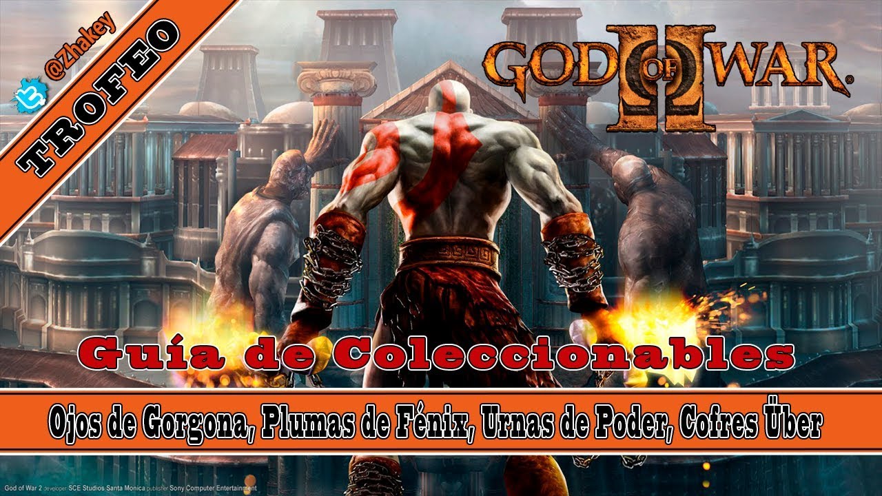 God of War 2 - Guía de Coleccionables (Ojos de Gorgona, Plumas de Fénix,  Urnas, Cofres Über) - YouTube