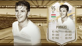 FIFA 21: FERENC PUSKAS 95 PRIME ICON MOMENT PLAYER REVIEW I FIFA 21 ULTIMATE TEAM