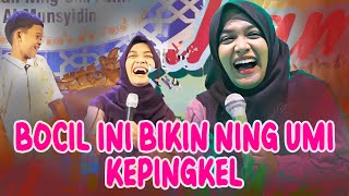 Bocil Pemberani, Merayu Ning Umi Laila Diatas Panggung