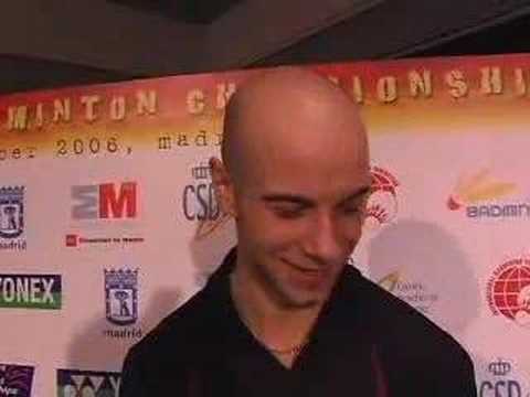World Badminton Chamionships 2006 in Madrid: Engli...