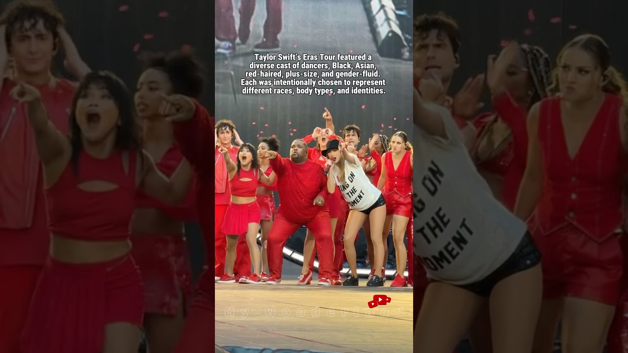 Watch Taylor Swift Eras Tour Dancers: Diversity, Body Positivity & Representation on Stage. #taylorswift on YouTube Watch Taylor Swift Eras Tour Dancers: Diversity, Body Positivity & Representation on Stage. #taylorswift on YouTube