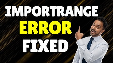 How to Fix the “IMPORTRANGE Internal Error” in Google Sheets – Quick & Easy Guide