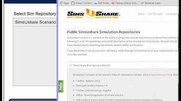 Intro to SimsUshare Online Sim Repositories | #1 Fire Simulator
