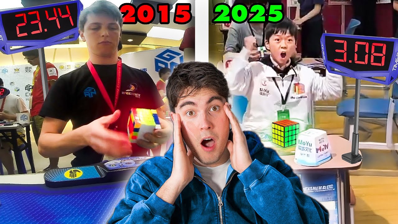 L’EVOLUZIONE DEI RECORD COL CUBO NEGLI ULTIMI 10 ANNI