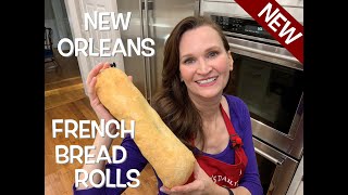 You Too Can Make these New Orleans Style French Bread Rolls. Les Bon Temps Rouler!