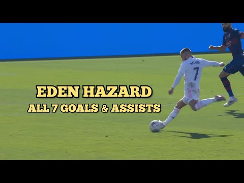 Eden Hazard : All 7 goals & assists for Real Madrid so far