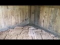 Getting urine to drain out of a horse stall Getting urine to drain out of a horse stall