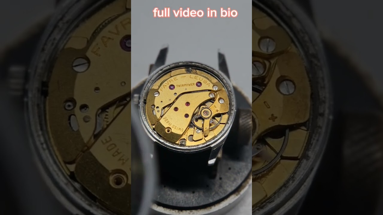 favre leuba sea king twin power watch.rare one