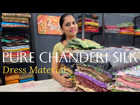 Pure Chanderi Silk Dress