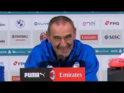 Video SARRI CONFERENZA POST MILAN ATALANTA:MANCANO GIOCATORI FONDAMENTALI PER QUESTA SQUADRA...