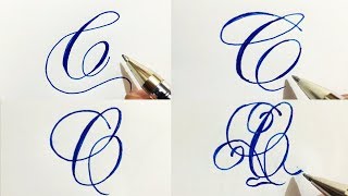 Stylish alphabets calligraphy | Letter C in calligraphy | alphabet C in calligraphy | Fancy letters