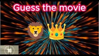 guess the movie with emoji