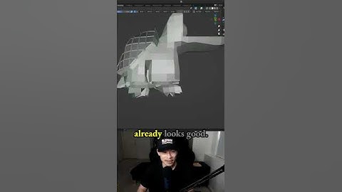 Optimize Sculpting w/ Selective Remeshing Techniques - 3d game character in Blender -3.4 Dino Turtle
