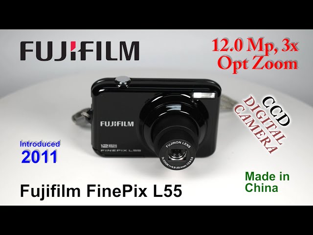 2011 Fujifilm FinePix L55 - CCD Digital Camera - YouTube