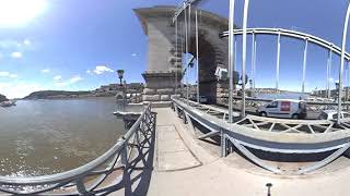 3D 360 Chain Bridge, Badapest- DayTime injected