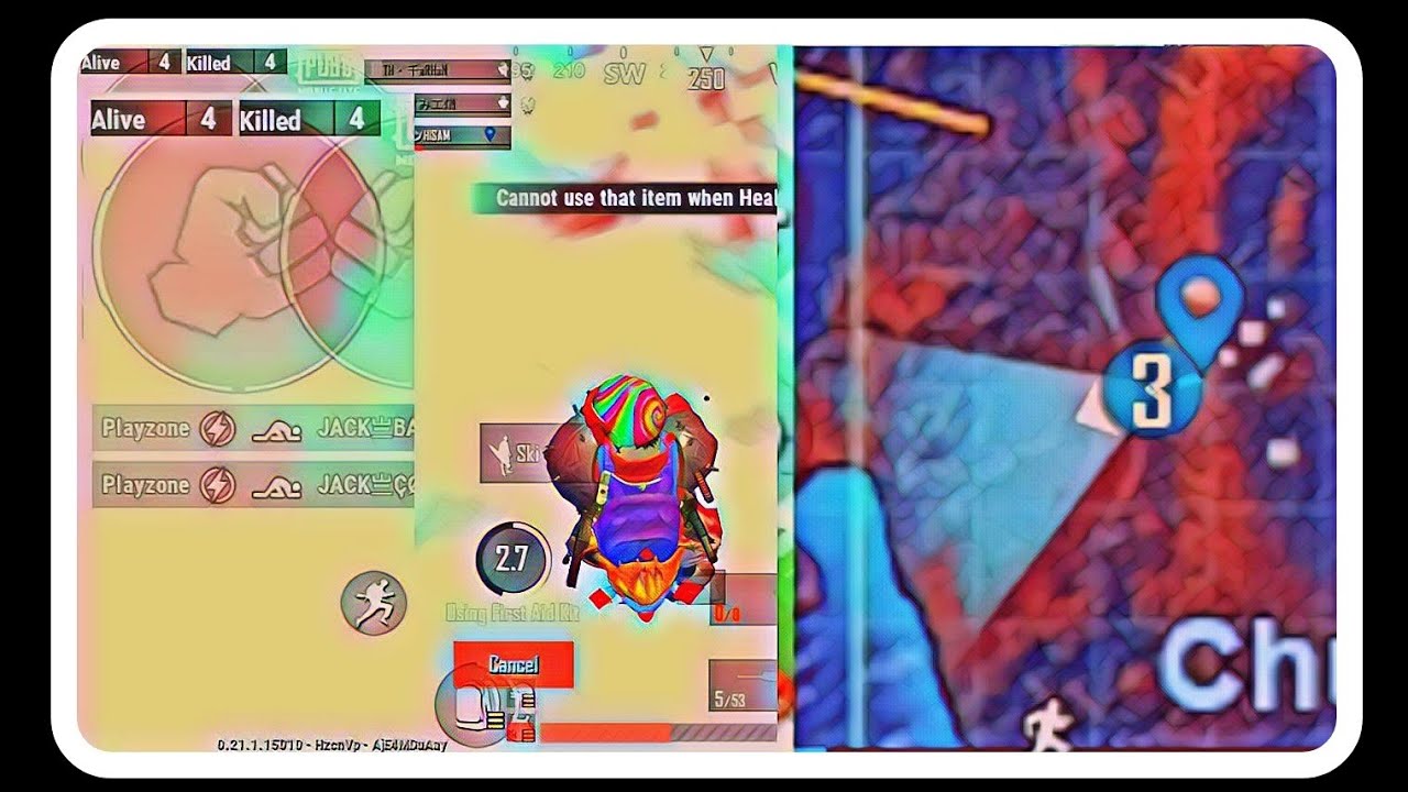 Last zone heal battle. 😯😱🤯