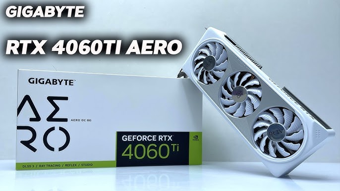 RTX 4060 TI Aero OC 8GB GDDR6 Gigabyte - STI COMPUTADORES