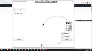 Udacity term2 extended kalman filter