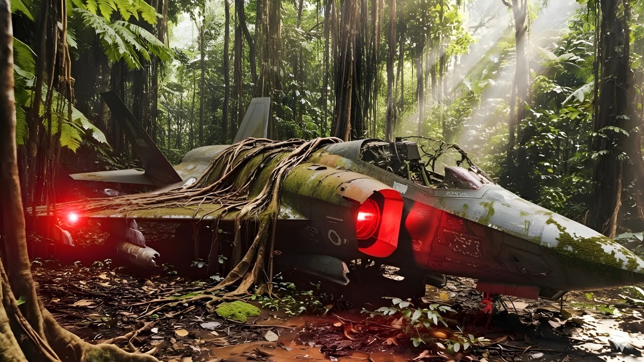 Lost for Decades in the Jungle… The Unbelievable Restoration of a F-35 Lightning II