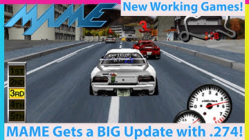 MAME  .274 is Here! Big Upgrades to Arcade Emulation!