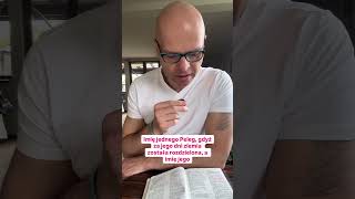 Czytam jeden werset za każdego nowego obserwującego dopóki nie przeczytamy wspólnie całej Biblii.