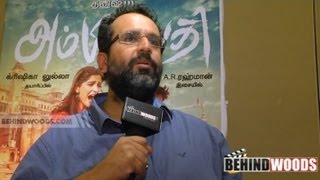 ANAND L RAI SPEAK ABOUT AMBIKAPATHY RAANJHANAA - BEHINDWOODS.COM