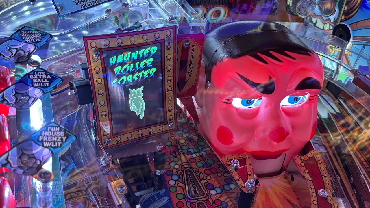 NEW Pedretti Remake Funhouse Pinball Machine Unboxing and Setup