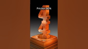 🔥 Perfect Fit 🔥 Wooden Physics Simulation in Blender 3D — So Smooth, Precise & Satisfying!
